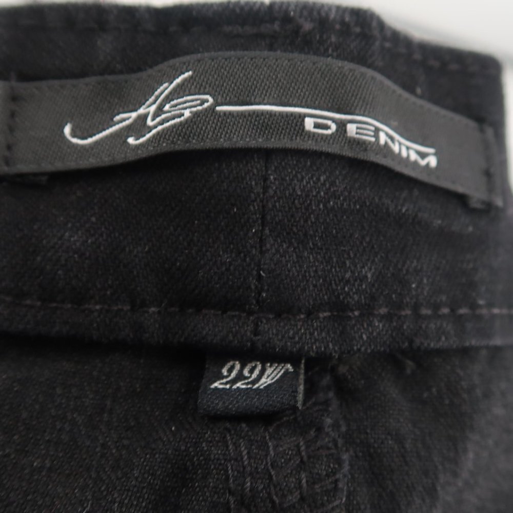 AZ Denim Black Cropped Skinny Jeans Size 22W NWT - Picture 2 of 7